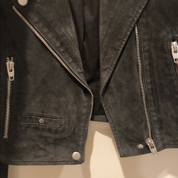 Suede Motorcycle Jacket - Picture 6 of 11